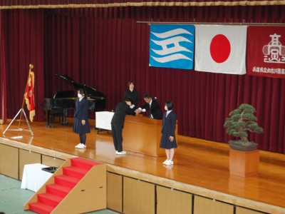 令和7年度 校花賞授与式